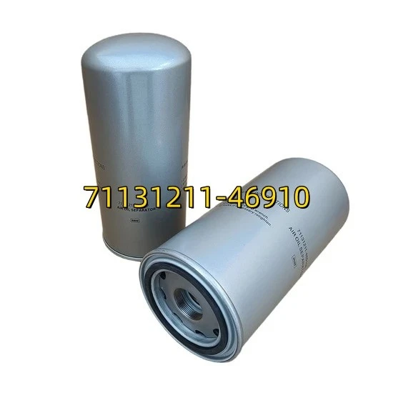 71131211-46910 Compact High-efficiency Oil Separator For Screw Compressors With Bonded Seal Ring factory